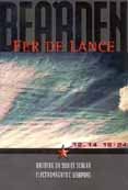 Cover to Tom Bearden's book 'Fer De Lance' showing weather engineering over California USA in 2002.  Note the grid pattern of the clouds.  Scott Stevens confirms Bearden's contention that this represents weaponized scalar manipulation of our atmosphere.