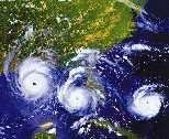 hurricane andrew sequence - NASA image